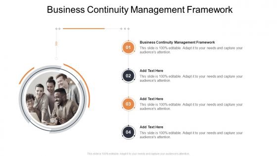 Business Continuity Management Framework In Powerpoint And Google Slides Cpb