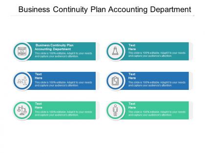 Business continuity plan accounting department ppt powerpoint inspiration cpb