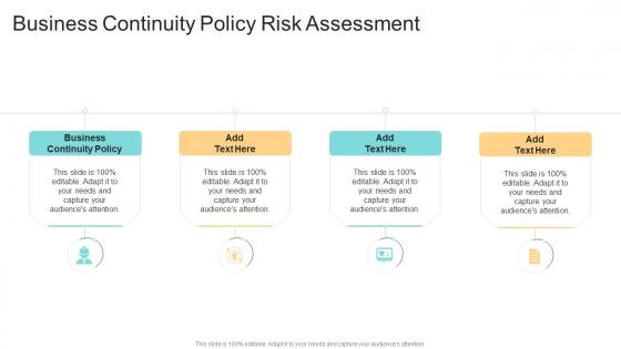 Business Continuity Policy Risk Assessment In Powerpoint And Google Slides Cpb