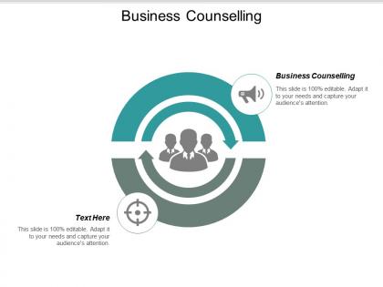 Business counselling ppt powerpoint presentation gallery deck cpb