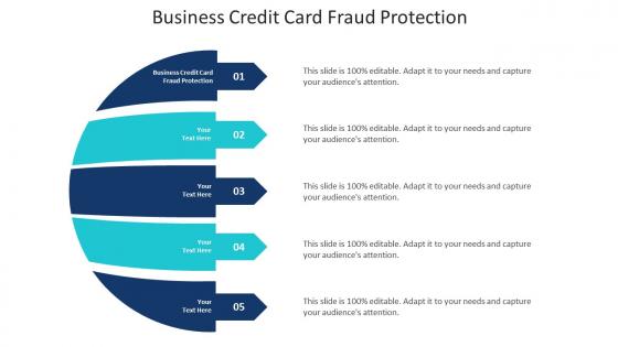 Business Credit Card Fraud Protection Ppt Powerpoint Presentation File Example Cpb