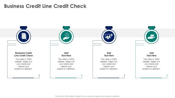 Business Credit Line Credit Check In Powerpoint And Google Slides Cpb