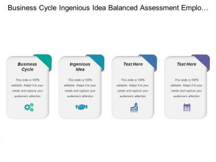 Business cycle ingenious idea balanced assessment employee layoffs