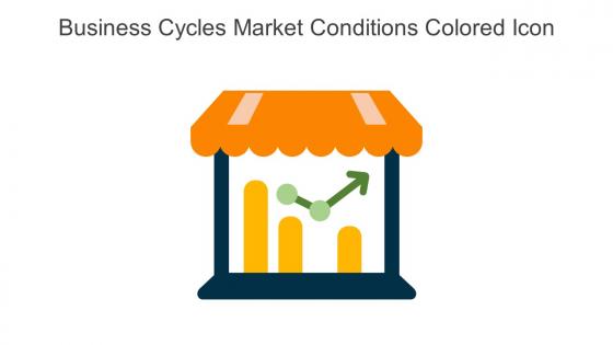 Business Cycles Market Conditions Colored Icon In Powerpoint Pptx Png And Editable Eps Format