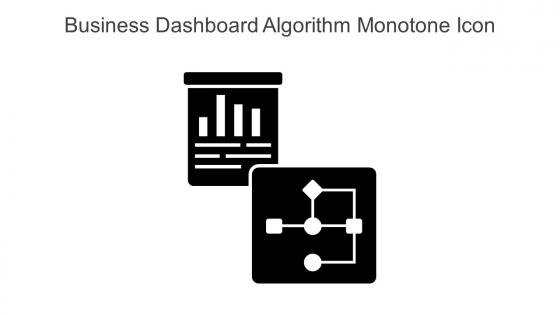 Business Dashboard Algorithm Monotone Icon In Powerpoint Pptx Png And Editable Eps Format