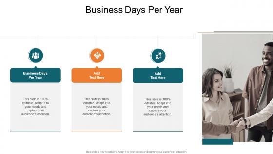 Business Days Per Year In Powerpoint And Google Slides Cpb