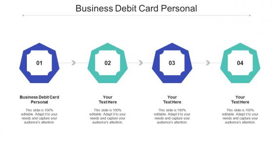 Business debit card personal ppt powerpoint presentation portfolio graphics tutorials cpb