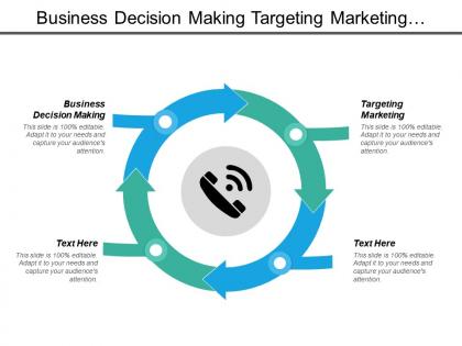Business decision making targeting marketing management process team development cpb