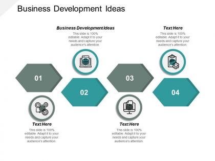 Business development ideas ppt powerpoint presentation ideas graphics pictures cpb