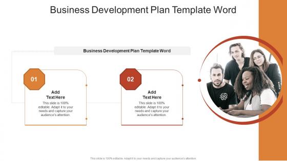 Business Development Plan Template Word In Powerpoint And Google Slides Cpb