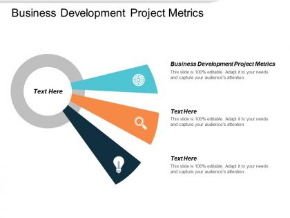 Business development project metrics ppt powerpoint presentation slides graphics design cpb