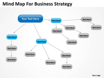 Business diagram examples mind map for strategy powerpoint templates 0523