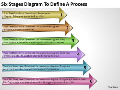 Business diagrams to define process powerpoint templates ppt backgrounds for slides