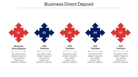 Business Direct Deposit Ppt Powerpoint Presentation Icon Demonstration Cpb