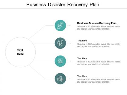 Business disaster recovery plan ppt powerpoint presentation outline shapes cpb