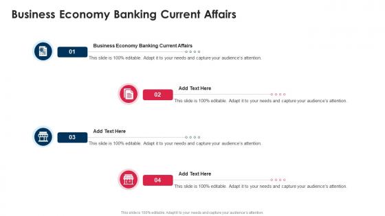 Business Economy Banking Current Affairs In Powerpoint And Google Slides Cpb