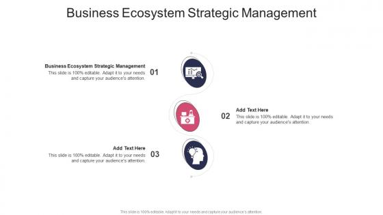 Business Ecosystem Strategic Management In Powerpoint And Google Slides Cpb