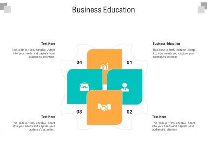 Business education ppt powerpoint presentation file designs cpb