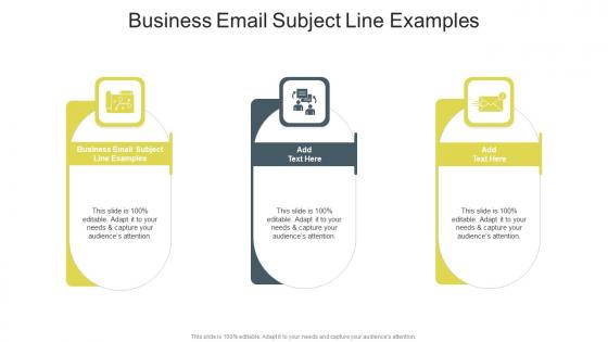 Business Email Subject Line Examples In Powerpoint And Google Slides Cpb