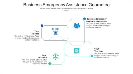 Business emergency assistance guarantee ppt powerpoint presentation gallery slides cpb