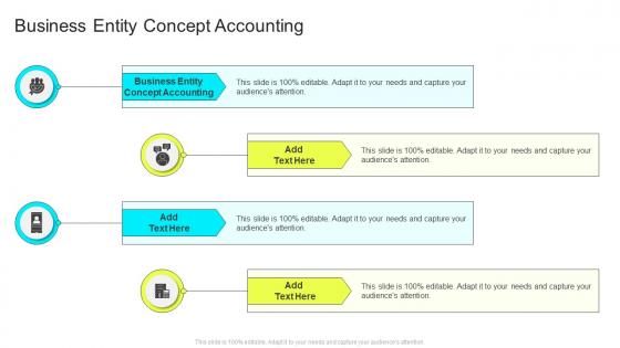 Business Entity Concept Accounting In Powerpoint And Google Slides Cpb