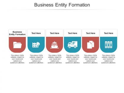 Business entity formation ppt powerpoint presentation pictures ideas cpb