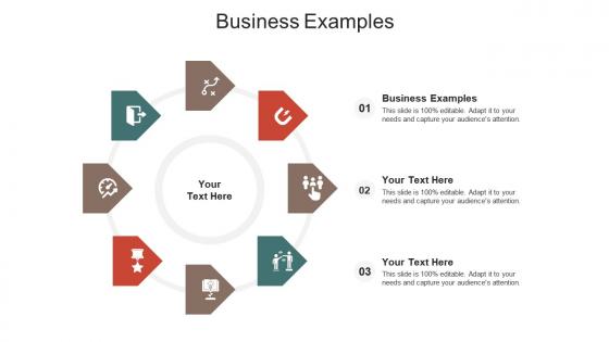 Business examples ppt powerpoint presentation visual aids summary cpb