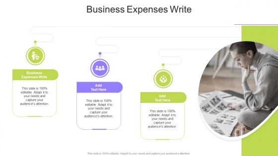 Business Expenses Write In Powerpoint And Google Slides Cpb