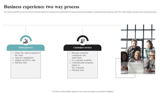 Business Experience Two Way Process