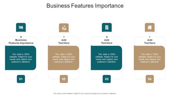 Business Features Importance In Powerpoint And Google Slides Cpb