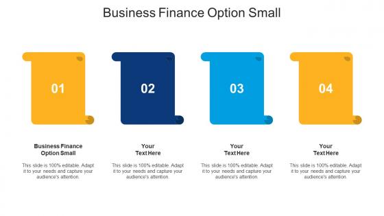 Business Finance Option Small Ppt PowerPoint Presentation Inspiration Structure Cpb