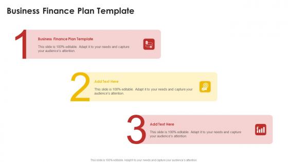 Business Finance Plan Template In Powerpoint And Google Slides Cpb
