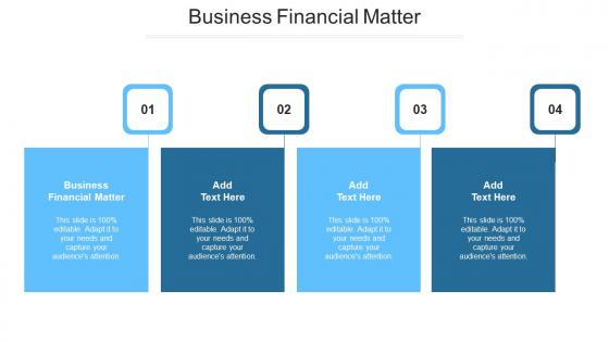 Business Financial Matter In Powerpoint And Google Slides Cpb