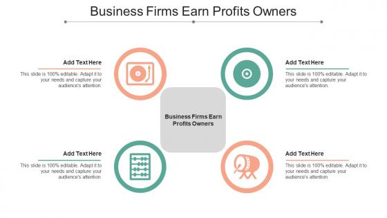 Business Firms Earn Profits Owners In Powerpoint And Google Slides Cpb