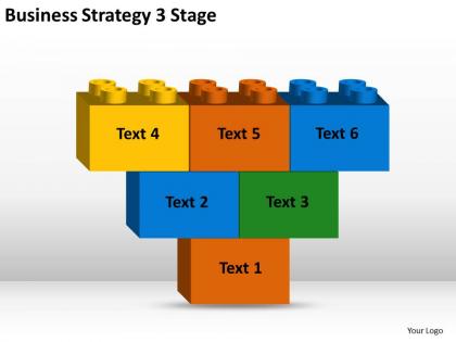 Business flow charts strategy 3 stage powerpoint templates ppt backgrounds for slides