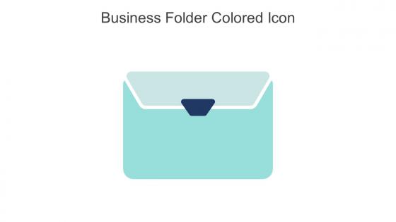 Business Folder Colored Icon In Powerpoint Pptx Png And Editable Eps Format