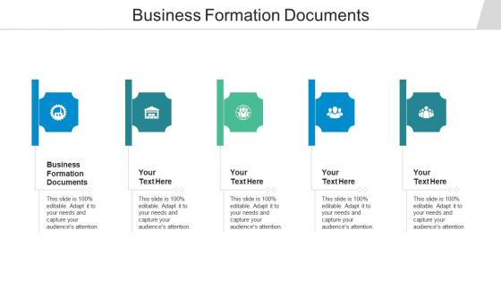 Business formation documents ppt powerpoint presentation slides structure cpb
