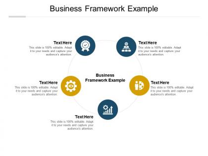 Business framework example ppt powerpoint presentation ideas slide cpb