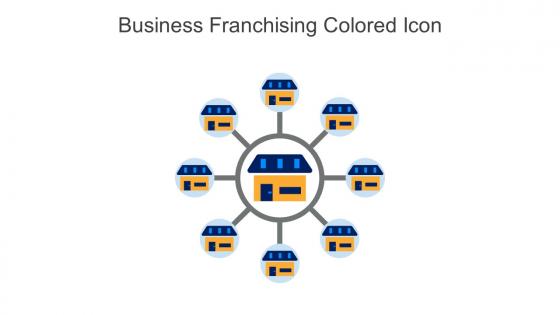 Business Franchising Colored Icon In Powerpoint Pptx Png And Editable Eps Format