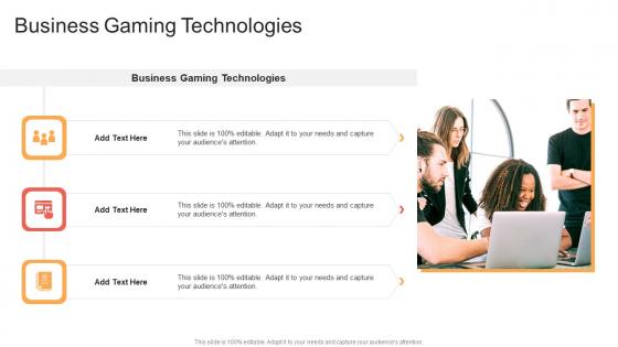 Business Gaming Technologies In Powerpoint And Google Slides Cpb