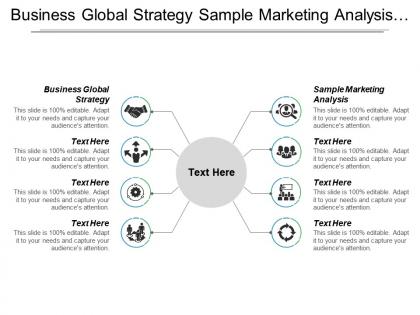 Business global strategy sample marketing analysis corporation core competence cpb