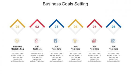 Business Goals Setting In Powerpoint And Google Slides Cpb