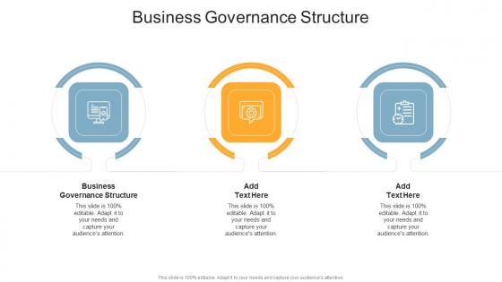 Business Governance Structure In Powerpoint And Google Slides Cpb