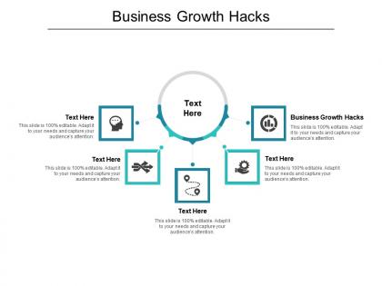 Business growth hacks ppt powerpoint presentation inspiration show cpb