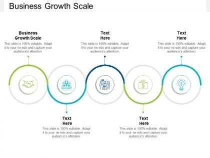 Business growth scale ppt powerpoint presentation infographics graphics cpb
