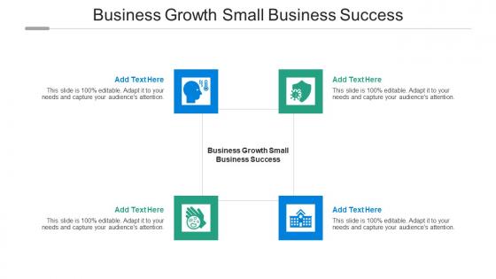 Business Growth Small Business Success Ppt Powerpoint Presentation Professional Good Cpb