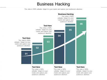 Business hacking ppt powerpoint presentation icon background cpb