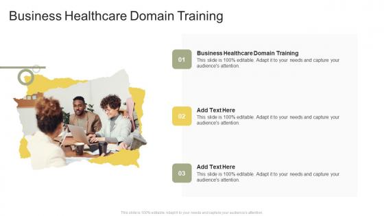 Business Healthcare Domain Training In Powerpoint And Google Slides Cpb