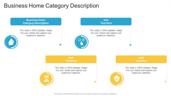 Business Home Category Description In Powerpoint And Google Slides Cpb
