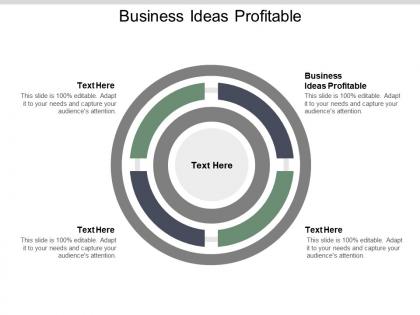 Business ideas profitable ppt powerpoint presentation file show cpb